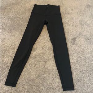 lululemon black wunder unders